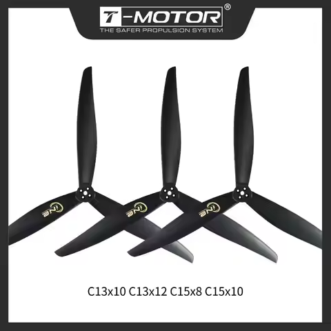 T-Hobby C13x10 C13x12 C15x8 C15x10 Cinematic FPV Propeller Folding Optimized AirfoilEfficient Power 