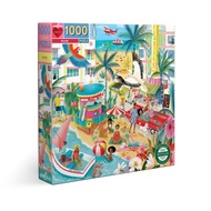 eeBoo 1000片拼圖- 邁阿密Miami 1000 Piece Puzzle