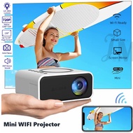 YT300 Wifi Projector 1080P 4K Portable MINI TV Home Theater Cinema HDMI Support Android 1080P For SAMSUNG XIAOMI IOS