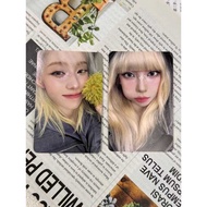 aespa photocard aespa A aespa Regular One Photocard armageddon Album Photocard Genuine Liu Zhimin Ji