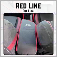 Perodua Ativa Arm Rest Cover Aksesori Ativa Kereta Car Baru Interior Arm Rest Cover