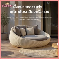 โซฟาเดี่ยวโซฟาตั้งพื้นนุ่มสำหรับผู้ใหญ่และเด็กอ่านหนังสือเล่นเกมระเบียง เตียง โซฟา 2 ที่นั่ง เบต ปรั