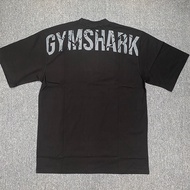 European and American Muscle Shark Street Fitness Gymshark Sports Short sleeved Men's T-shirt Chris Training Strength Loose