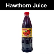 Concentrated Hawthorn Juice Penang SCW 1 Litre 槟城特产浓缩山楂汁 Jus Hawthorn