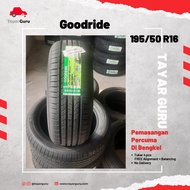 Goodride 195/50R16 Tayar Baru (Installation) 195 50 16 New Tyre Tire TayarGuru Pasang Kereta Wheel Rim Car