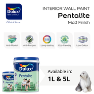 [Shop By Colour] Dulux Interior Wall Paint | Luminary Yellow 30YY 69/216 | Anti-Mould & Anti-Fungus 