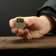 Bronze Tai Chi Gossip Brand Bronze Gossip Mirror Gossip Tai Chi Gossip Character Bronze Medal Centim