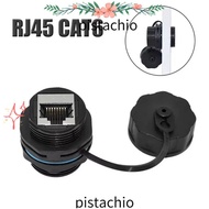 PISTACHIO RJ45  Connector, Shielded Circular Cat6A RJ45  Connector, Ethernet Bridge Joint IP68 Water