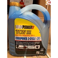 Eurox EuroPower 2-cycle 2T Oil TCW3 2 Stroke Oil 5Ltr