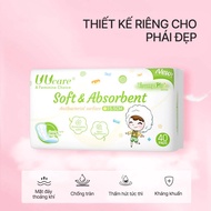 UUcare Young Girl Daily Sanitary Napkin Combo 15.5cm - 40 Pads 15.5cm 40 Pads/Pack Sanitary Pad