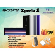 Sony Xperia 1 Japan version 6.5 inch 4K OLED 6+64GB Snapdragon 855 Sony Xperia XZ4 smartphone