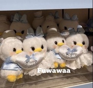 Donald Duck and Daisy 唐老鴨 黛絲 白婚紗 迷你 毛公仔 擺飾 禮服 東京迪士尼 日本代購 限定 西裝 結婚公仔 結婚禮物