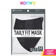 IRIS OHYAMA Disposable Face Mask Daily Fit [12.5g x 5pcs] #Black หน้ากากอนามัย ไอริส โอยามะ สวมใส่สบาย กระชับใบหน้า