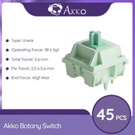 Akko V3 Pro Cream Yellow/V3 Pro Cream Blue Switch 5 Pin 50gf Linear Switchwith Dustproof Stem Compat