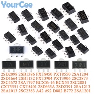 20pcs B772 D882 BCX56-16 2SC2873 2SB1386 BHR 2SD2098 AHR A42 A92 PXT8050 CXT5401 2SA1204 PXT3904 SOT