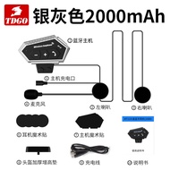 TDGO BT-18 หูฟังไร้สายแบบมีสายสำหรับใส่บนหมวกจักรยานยนต์ ลำโพงดูดซับเสียงแบบป้องกันน้ำสำหรับผู้ชาย ร