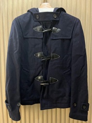 COMME des GARCONS CDG 深藍色 學院風 漁夫褸 外套