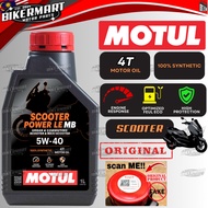 MOTUL Scooter Power LE MB 4T 5W40 100% Synthetic Engine Oil (1L)