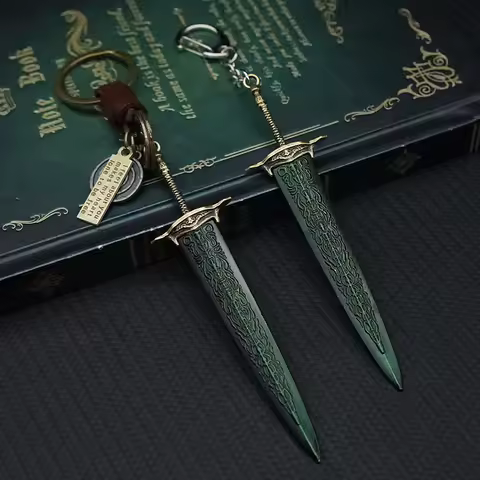 Demon's Souls Remastered Keychain Moonlight Key Chain Keyring Keychains for Men Game Accessories Key