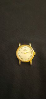 古董 OMEGA 上鍊女裝14K實金錶