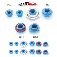 BLACKFUNNY 2Pcs LED Headlight Bulb Base Adapter Socket Retainer H1/H3/H4/H7/H11/HB3 E5G9