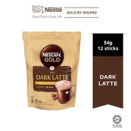 NESCAFE GOLD Dark Latte (34g x 12's)