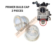 2 PIECES CARBURETOR FUEL PUMP PRIMER BULB CAP FOR CHAINSAW BRUSHCUTTER HANDBLOWER AUGER POWER SPRAYE