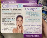 新包裝Webber Naturals Collagen 30 with Biotin (180粒）
