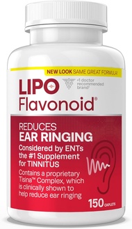 **พร้อมส่งด่วนน**Lipo Flavonoid Plus วิตามินสำหรับหู ประสาทหูเสื่อม หูอื้อ หูมีเสียงดังในหู จากUSA