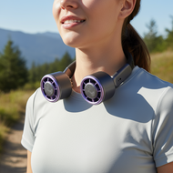 DS23,,8000mAh,。  Kipas Mudah Alih DS23 dengan Angin Kuat, 8000mAh, dan Plat Penyejuk ICE