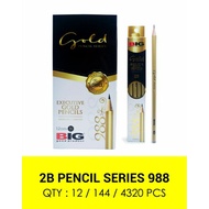 PENCIL GOLD 2B SERIES 988