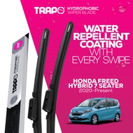 Trapo Hydrophobic Car Wiper Blade for Honda Freed Hybrid 7 Seater (2020-2024)