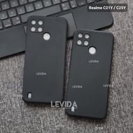 Realme C21 Realme C21Y Realme C25Y Macaron square BLACK/ Case Square BLACK Realme C21 Realme C21Y Re