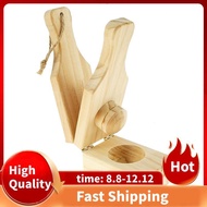 Wooden Tostonera Plantain  Banana Smasher Maker Plantain  Smasher Plantain Tostones  with Handle