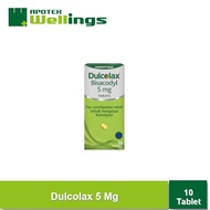 Wellings Dulcolax 5 Mg 10 Tablet