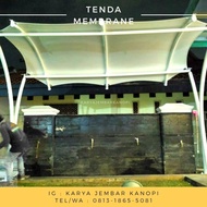 jasa pembuatan kanopi membran - Jakarta Selatan