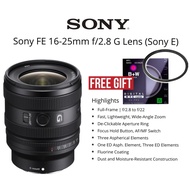 SONY MALAYSIA WARRANTY SONY FE 16-25MM F/2.8G LENS SONY E FULL FRAME FORMAT FE 16-25MM SONY 16-25MM 