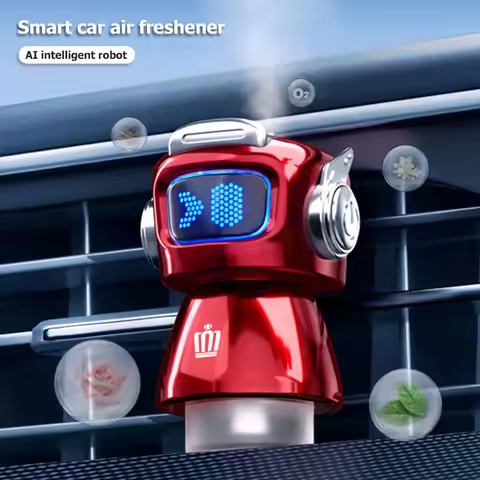 Smart Car Air Freshener AI Robot Rechargeable Perfume Diffuser For Toyota Crown JZS171 JZS171W JZX17