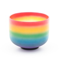 Hye-eun 8inch Rainbow 440hz/432hz/528hz Crystal Singing Bowl with/without Carry Bag
