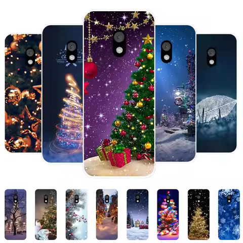 Christmas Painted Cover For Nokia 215 220 3210 235 4G 2024 105 106 2G 4G 2021 Case Silicone Soft Fun