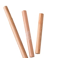 domain-Household Rolling Pin 25/30/50CM 3-Pack Solid Wood Wooden Rolling Pin Dough Utensil Kitchen