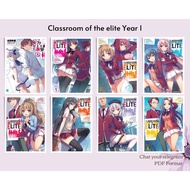 classroom of the elite Year 1 &amp;2 Light Novel (27 Book series)