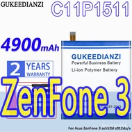 High Capacity  Baery C11P1511 Xiaotoubanben 4900MAh For AS Zenfone 3 5.0 Ze552Kl Z012Da Z012De Zenfone3