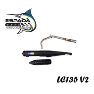 EXHAUST 28MM ESPADA LC135 V2 V3 V4 V5 EKZOS PIPE EKZOS 100% ORIGINAL ESPADA