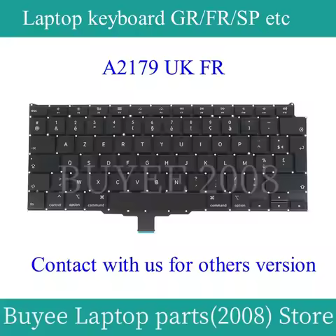 New Laptop Keyboard UK EU Big Enter For Macbook Pro Air Retina A2179 2289 2251 2141 2337 2338 2442 2