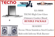 TECNO HOOD AND HOB FOR BUNDLE PACKAGE ( KA 9808 &amp; SR 828SV ) / FREE EXPRESS DELIVERY
