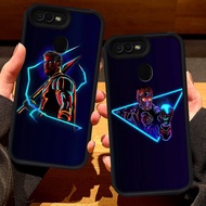S77 The Avengers Casing for OPPO A1K A7 F7 A5S A11K F5 A5 A12 A12s A12E A3S F9 Pro black