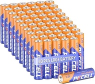 PKCELL AAA Batteries, 1.5 V High Performance Disposable Battery LR03 Alkaline Battery for Keyboards