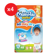 ยกลังห่อใหญ่ 4ห่อ มามี่โพโค ส้มห่อใหญ่ MamyPoko pants happy day&night