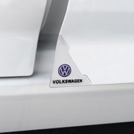 2/4pcs Car Door Corner Transparent Protective Stickers for VW GTl R Golf 7 Rline Polo Tiguan Passat 